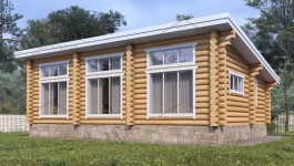 фото Дом из бревна 86.31