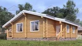 фото Дом из бревна 112.58