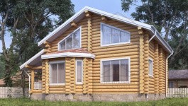 фото Дом из бревна 168.18