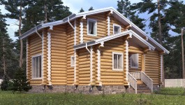 фото Дом из бревна 154.17