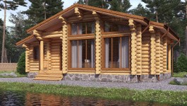 фото Баня из бревна  80.54