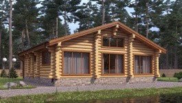 фото Дом из бревна 120.65