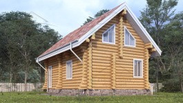 фото Дом из бревна 100.12