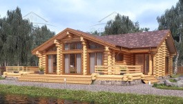 фото Дом из бревна 177.44