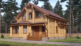 фото Дом из бревна 170.75