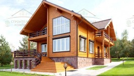 фото Дом из бруса 270.26