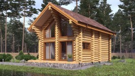 фото Баня из бревна 67.51
