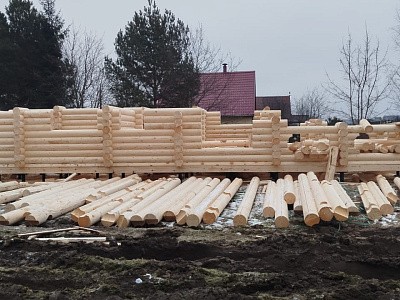 фото к Дом из бревна 240мм р-н Ступинский, с. Татариново #3