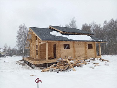 фото к Дом из бруса камерной сушки Раменский р-н КП Великие озера #6