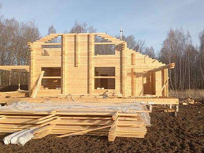 фото к Дом из бруса камерной сушки Раменский р-н КП Великие озера #4