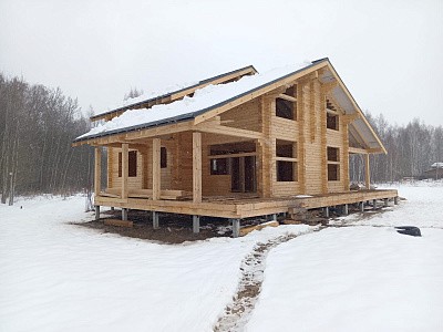 фото к Дом из бруса камерной сушки Раменский р-н КП Великие озера #7