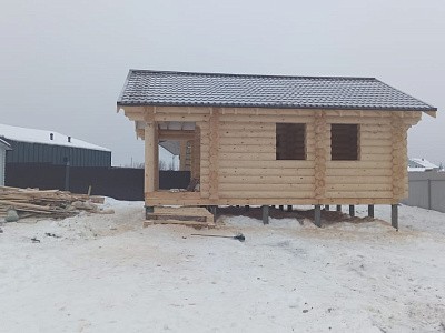 фото к Баня из бревна 280мм Дмитровский р-н Ильинские Усадьбы #3