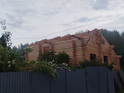 фото к Дом из бревна 240мм Богородский г. о. д. Соколово снт «Скобельцино»  #2