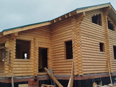 фото к Дом из бревна 240мм Богородский г. о. д. Соколово снт «Скобельцино»  #5