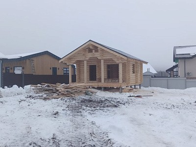 фото к Баня из бревна 280мм Дмитровский р-н Ильинские Усадьбы #4