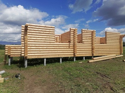 фото к Дом из бревна 240мм р-н Истринский, д Загорье  #3