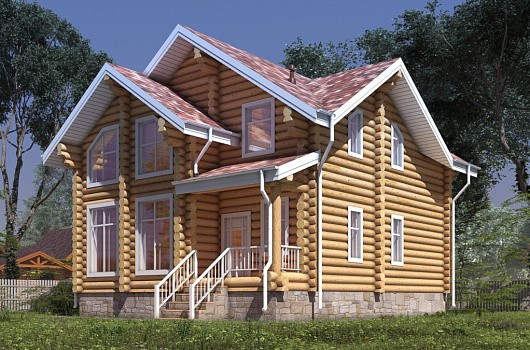фото к Дом из бревна 168.68