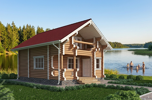 фото к Баня из бревна 70.62 #1