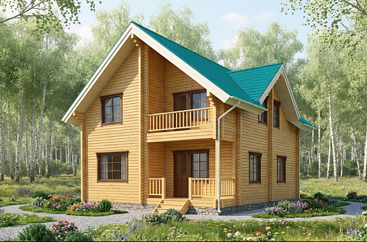 фото к Дом из бруса 178.75