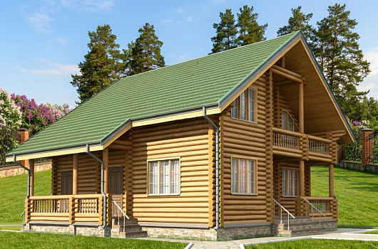 фото к Дом из бревна 187.13 #1