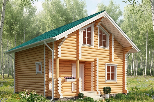 фото к Баня из бревна 57.35 #1