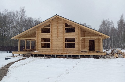 фото к Дом из бруса камерной сушки Раменский р-н КП Великие озера #1
