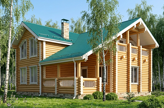 фото к Дом из бревна 267.28 #1