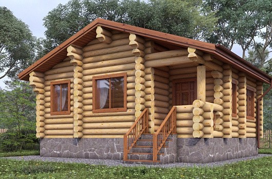 фото к Баня из бревна 49.16 #1