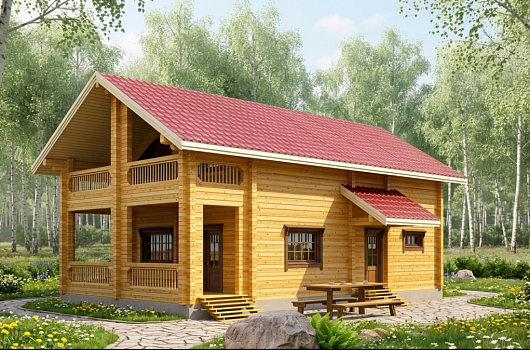 фото к Дом из бруса 170.97