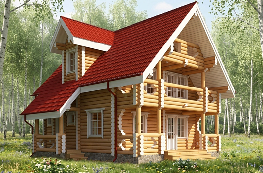 фото к Дом из бревна 230.43 #1