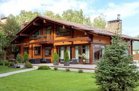 фото к Дом из бруса 299.83 #1