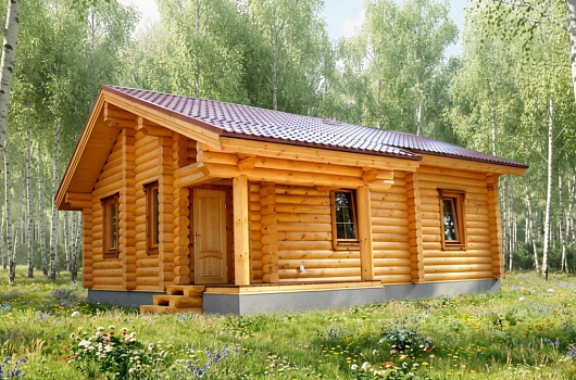 фото к Дом из бревна 54.9 #1