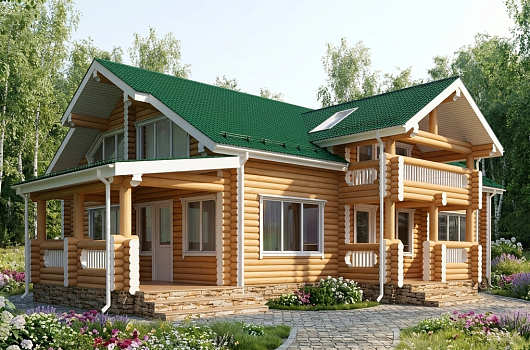 фото к Дом из бревна 290.35 #1
