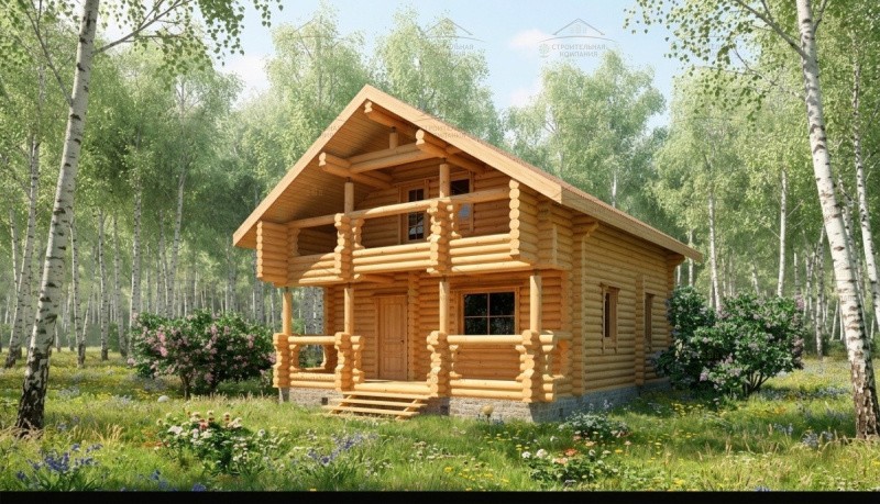 фото Дом из бревна 112