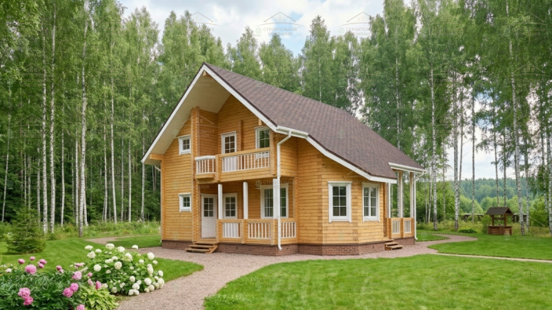фото Дом из бруса 167.23