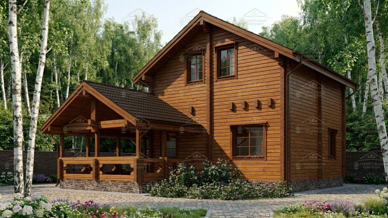 фото Дом из бруса 127