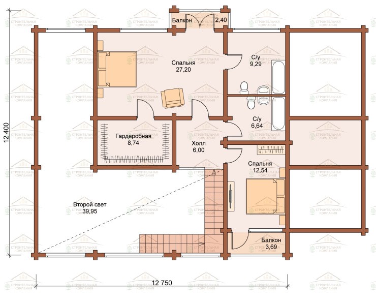фото Дом из бруса 299.83