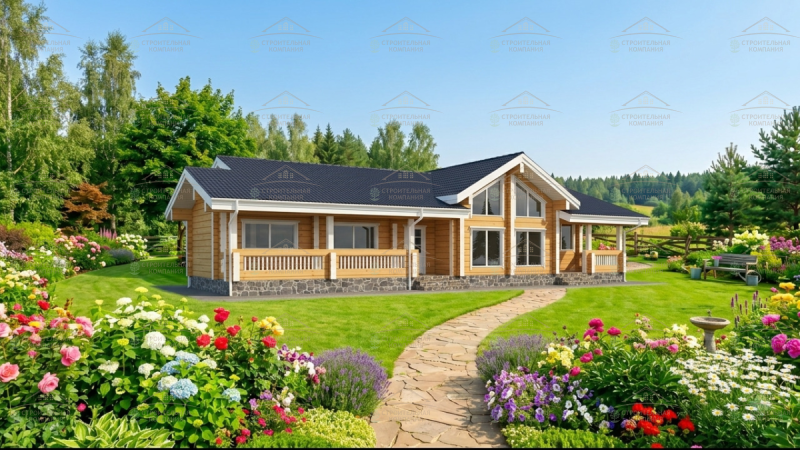 фото Дом из бруса 189.38