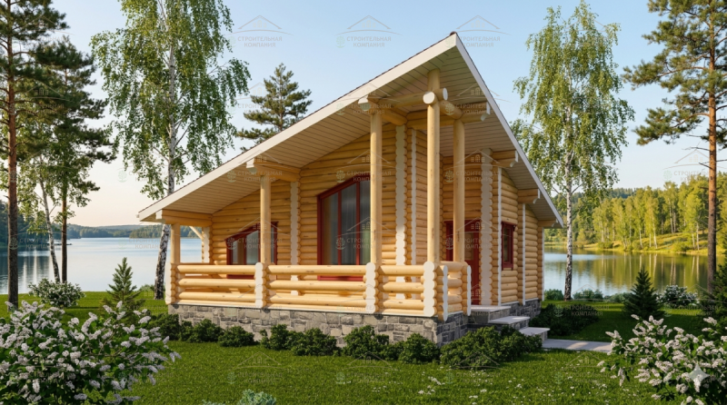 фото Дом из бревна кедра 67.24 