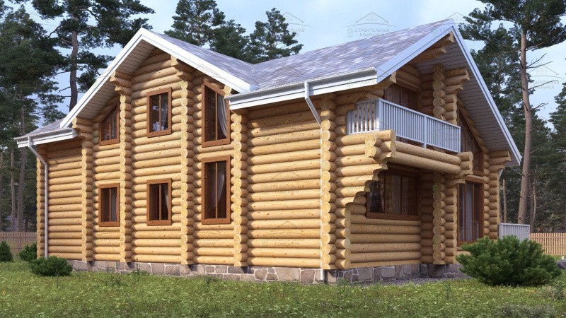 фото Дом из бревна 220.23