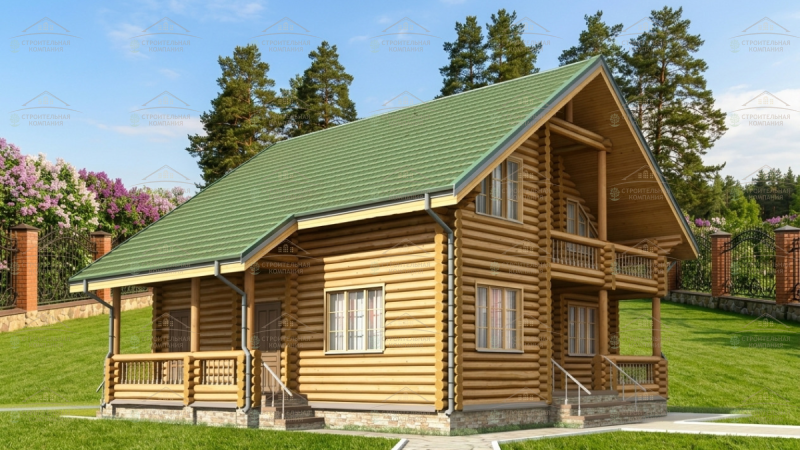 фото Дом из бревна 187.13