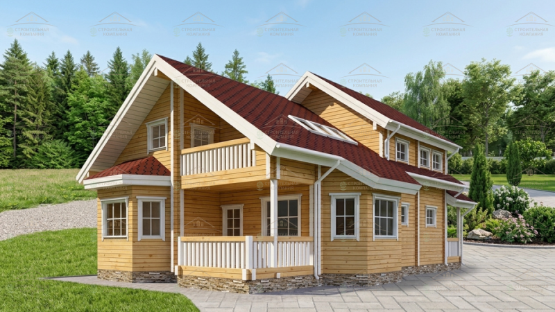 фото Дом из бруса 207.92