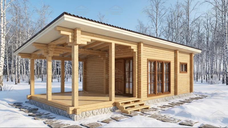 фото Баня из бруса 55.15