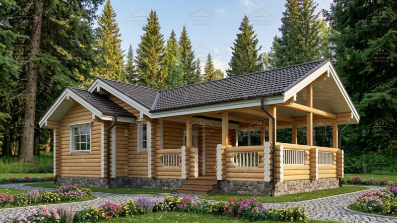 фото Баня из бревна 59.93
