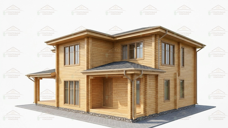 фото Дом из бруса 233.53