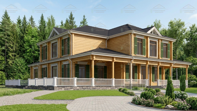 фото Дом из бруса 601.06