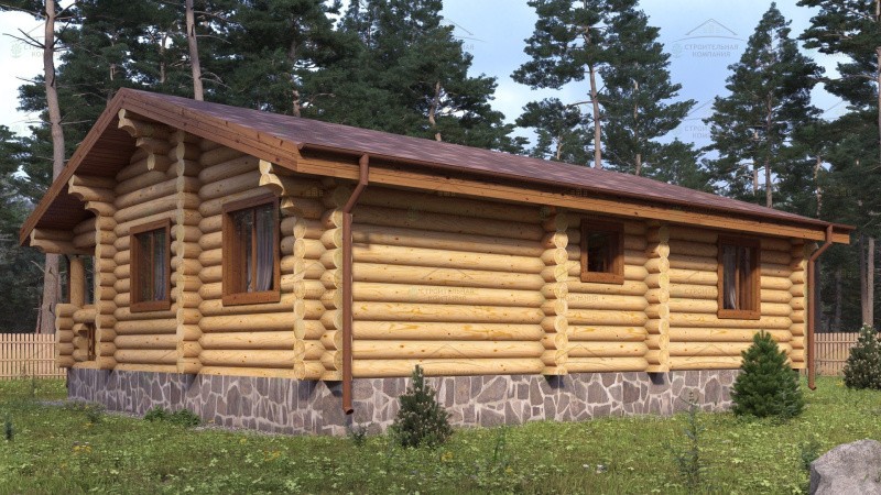 фото Дом из бревна 94.65