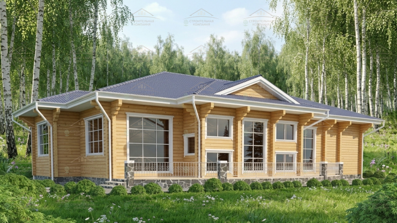 фото Дом из бруса 280.32