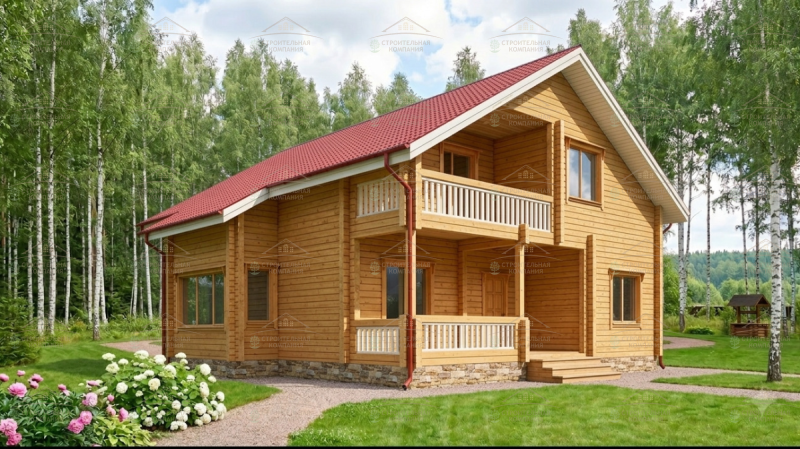 фото Дом из бруса 232.96