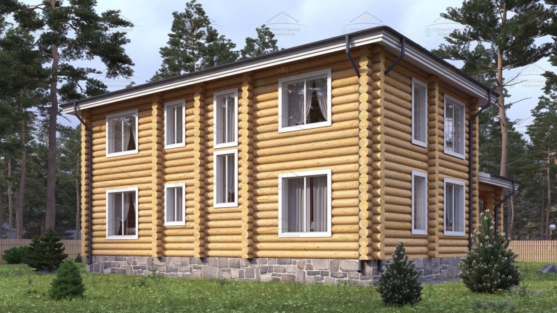 фото Дом из бревна 233.53